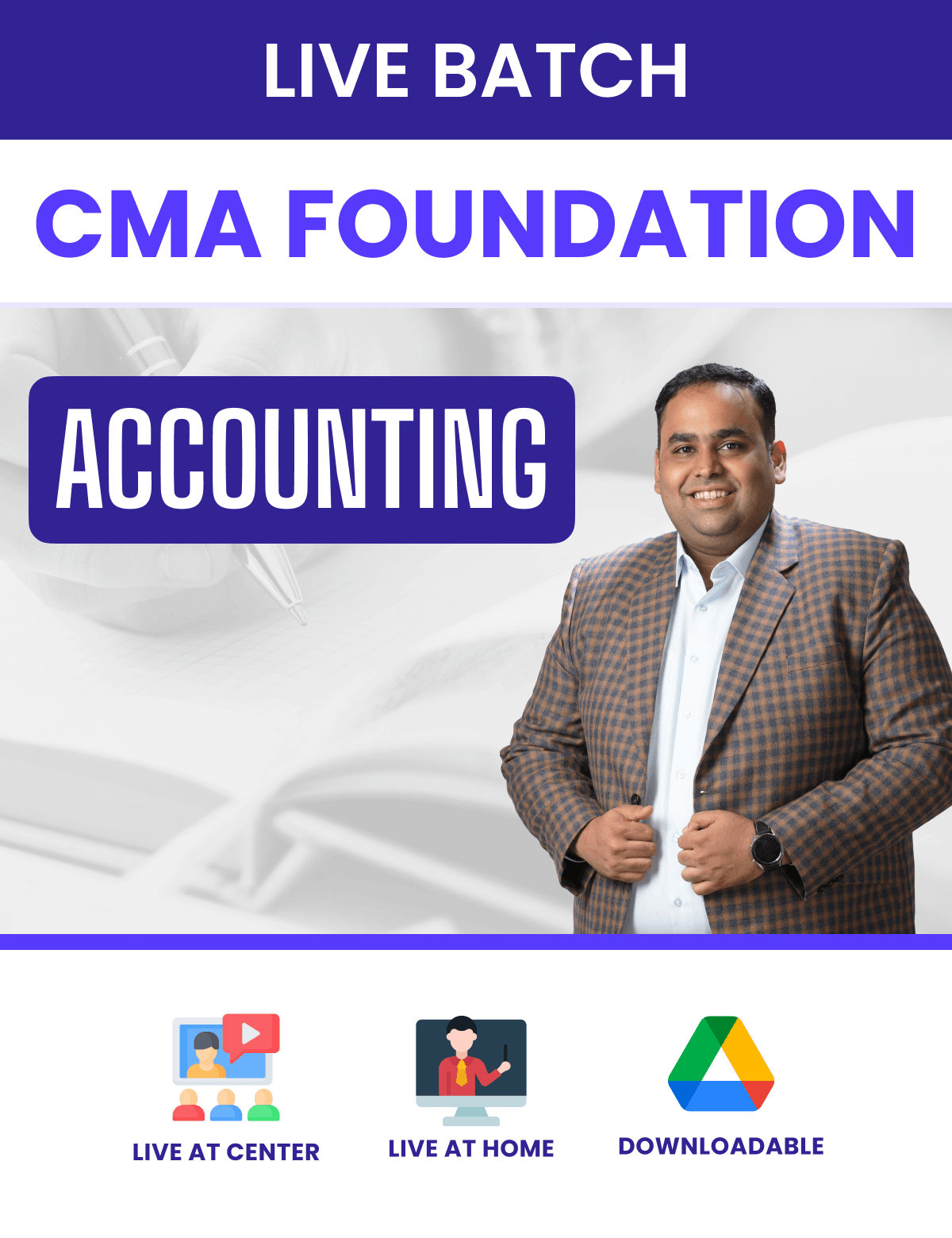 CMA Foundation Accounting New Syllabus for Batch June'24 / Dec'24